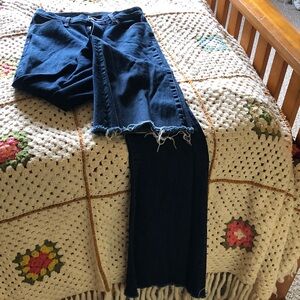 J Brand Dark Blue Flare Jeans